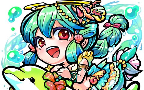「共闘ことばRPG コトダマン」800万DLを記念した“水着しょうかん”が開催！