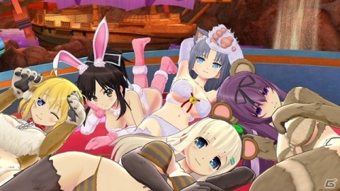閃乱カグラがセクシーピンボールになってSwitchに登場！「PEACH BALL 閃乱カグラ」が12月13日に発売の画像10