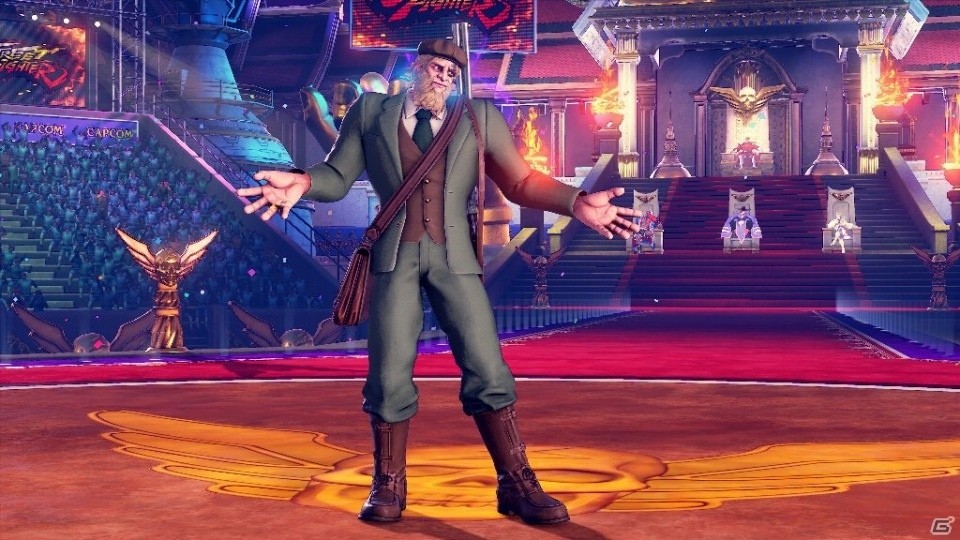 「ストリートファイターV アーケードエディション」新キャラクター「G」「サガット」が8月7日に配信決定！プロフィールも公開の画像18