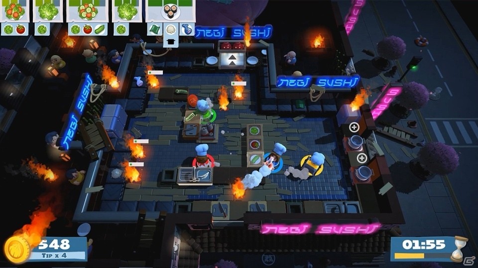 クッキングアクション「Overcooked2 - オーバークック2」がSwitch/PC向けに登場！の画像2