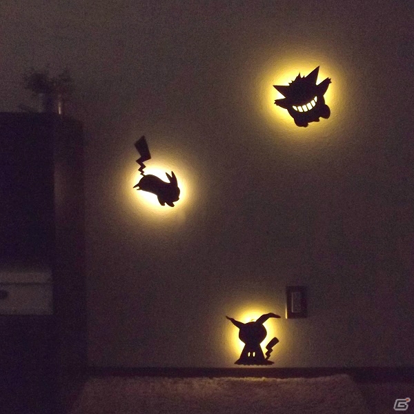 ポケットモンスター 可愛いシルエットが浮かび上がる Wall Light にピカチュウが登場 ゲーム情報サイト Gamer