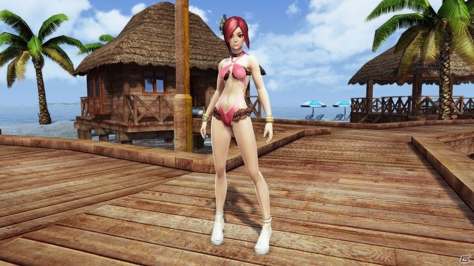 「ファンタシースターオンライン2」にて「ビーチウォーズ2018！」が開催！ジェネやアネットの水着衣装も登場の画像106