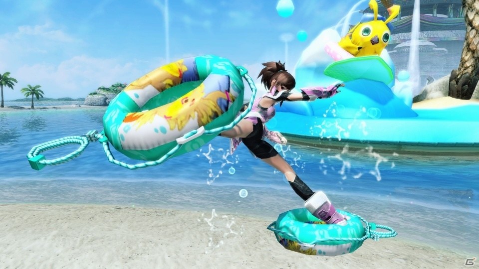 「ファンタシースターオンライン2」にて「ビーチウォーズ2018！」が開催！ジェネやアネットの水着衣装も登場の画像39