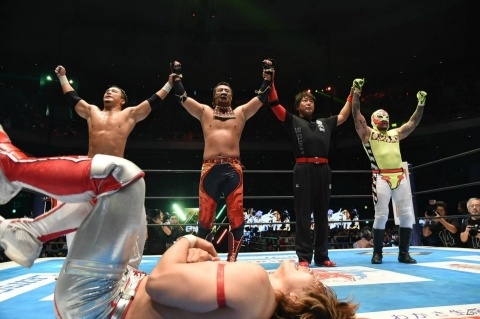 「戦国炎舞 -KIZNA-」G1 CLIMAX 28 セミファイナルに「プロレスラー戦国炎舞」が登場！レポートを公開の画像9