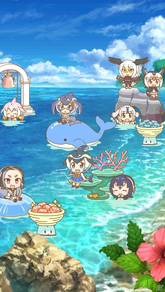 「けものフレンズぱびりおん」新エリア「かいよう」が実装！新たに7人のフレンズが登場の画像1