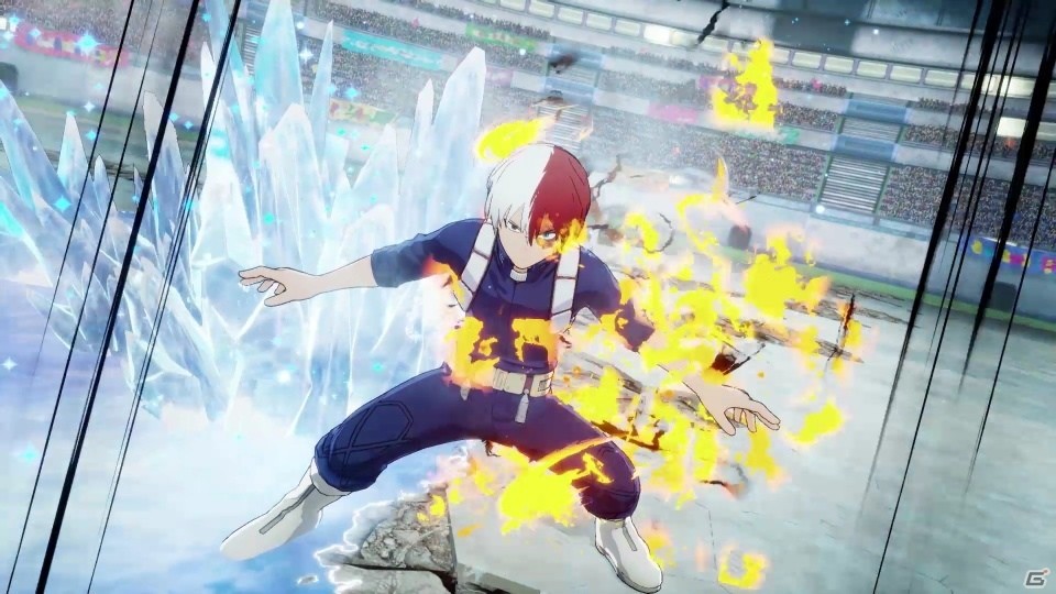 「僕のヒーローアカデミア One's Justice」キャラクター切り替わりCM「轟焦凍編」が公開の画像2