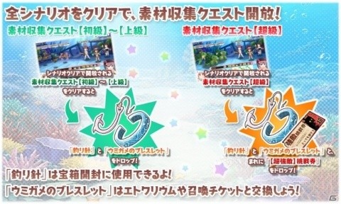 「きららファンタジア」水着姿のなでしこ、しずく、紺が登場！イベント「海の底の玉手箱」も開催の画像8