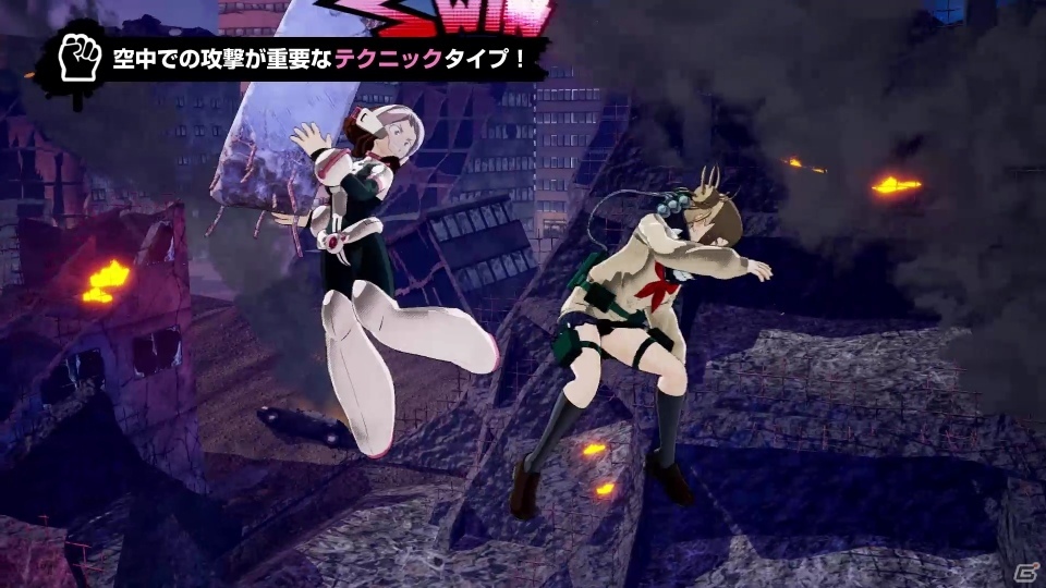 「僕のヒーローアカデミア One's Justice」キャラクタープレイ動画＆第3弾CMが公開！の画像11