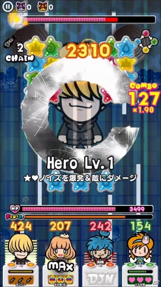 「戦国アクションパズル DJノブナガ」にて音楽ユニット「CAPSULE」とのコラボが開始！の画像2