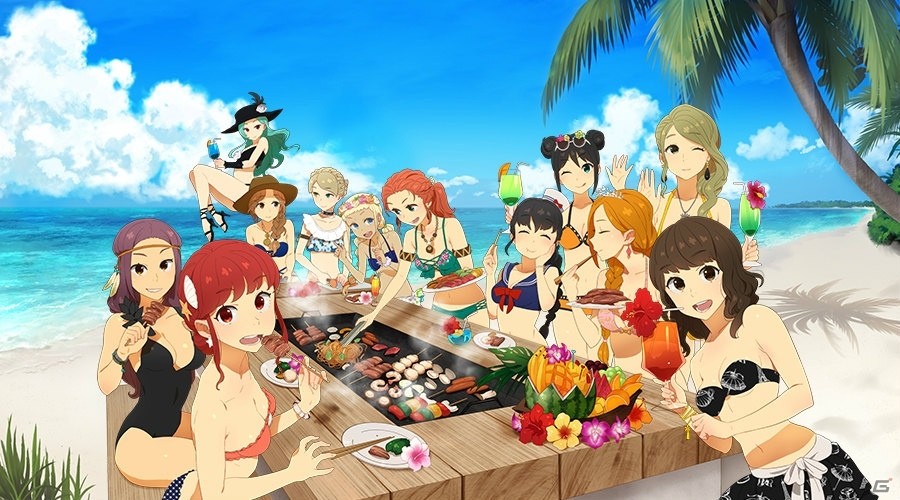 「スクールガールストライカーズ2」《おそろい水着》＆《復刻水着》コスメモカ登場！の画像7