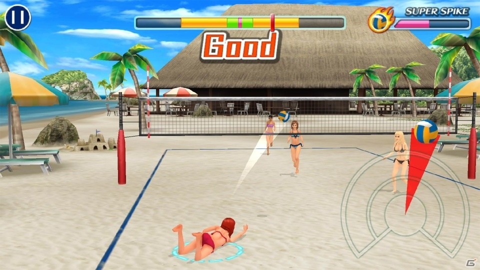 常夏のリゾート地でビーチバレーを楽しもう！Android「ビーチバレーボールパラダイス」が配信開始の画像2