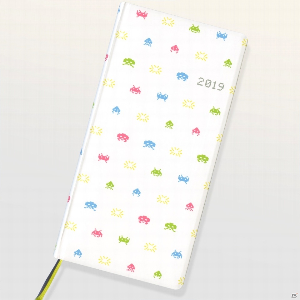 「スペースインベーダー×ほぼ日手帳 2019 weeks」が2種のラインナップで9月1日より発売！の画像5