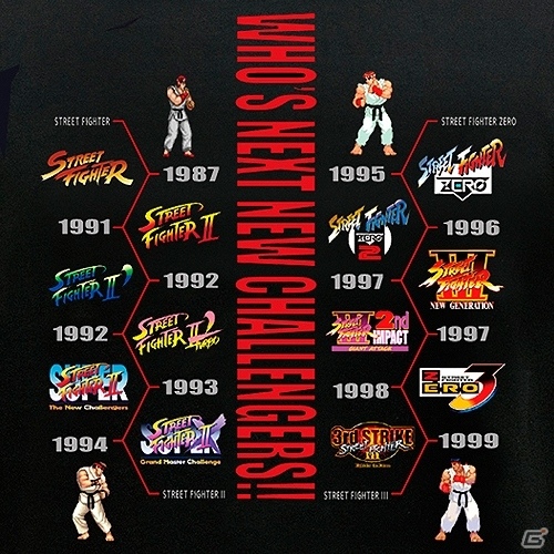 「ストリートファイター 30th アニバーサリーコレクション インターナショナル」Tシャツやキャップなどのグッズが発売！の画像4