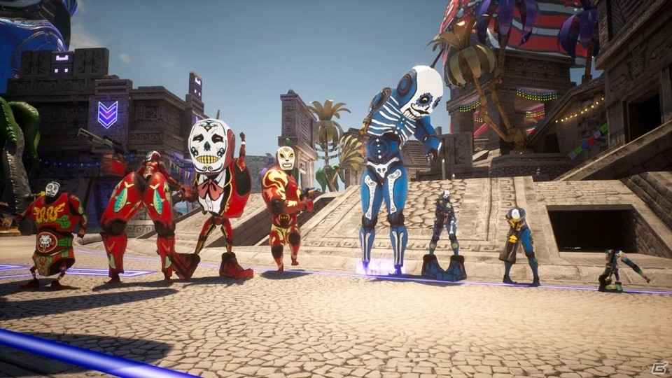 最大4対4のチームバトルでハッチャけよう！対戦型シューティング「モーフィーズ・ロウ」がSwitch向けに配信決定の画像2