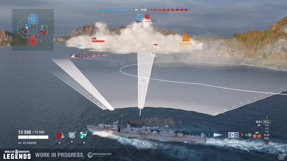 2019年リリース予定の「World of Warships: Legends」gamescomトレーラーが公開！の画像6