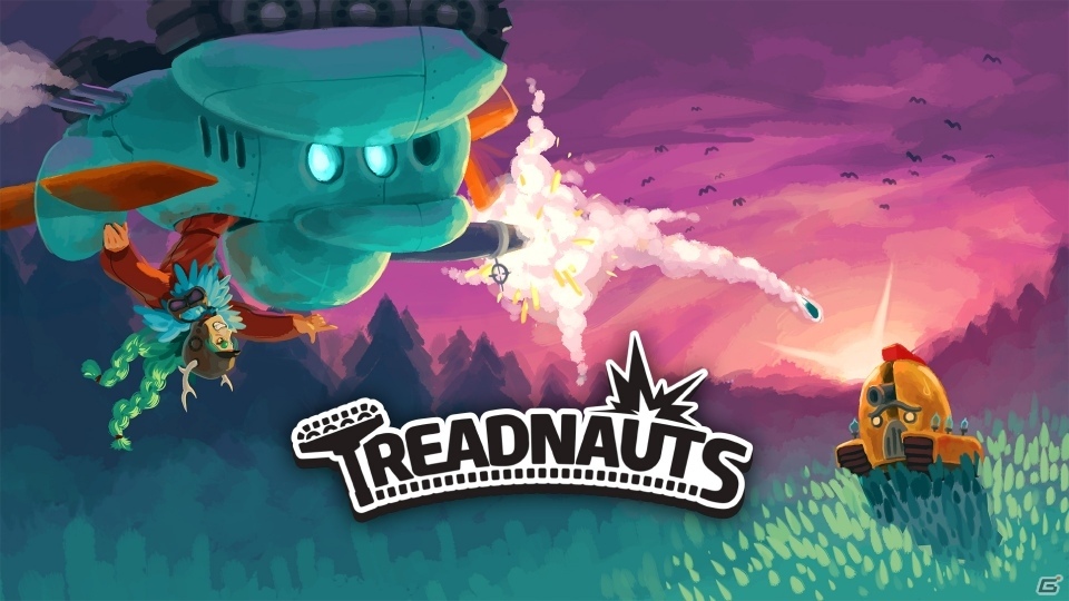 アクロバティック戦車アクション「Treadnauts」がSwitch/PS4/Xbox Oneに登場！の画像1