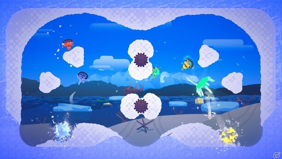 アクロバティック戦車アクション「Treadnauts」がSwitch/PS4/Xbox Oneに登場！の画像4