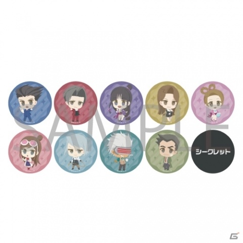「逆転裁判」のキャラクターが“ふわぽに”シリーズで登場！商品ラインナップをチェックの画像1