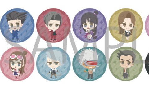 「逆転裁判」のキャラクターが“ふわぽに”シリーズで登場！商品ラインナップをチェック