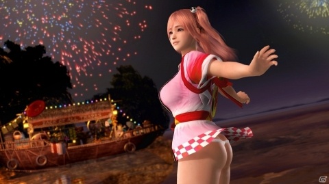 「DEAD OR ALIVE Xtreme Venus Vacation」新SSR水着「ピーチシロップ」＆「ブルーハワイ」が登場！の画像1