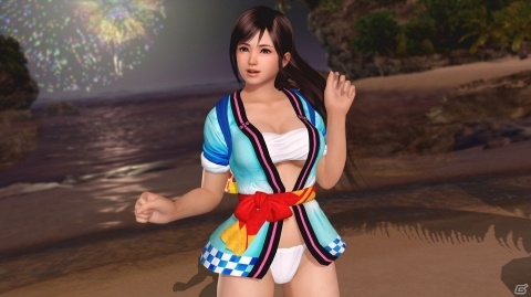 「DEAD OR ALIVE Xtreme Venus Vacation」新SSR水着「ピーチシロップ」＆「ブルーハワイ」が登場！の画像2
