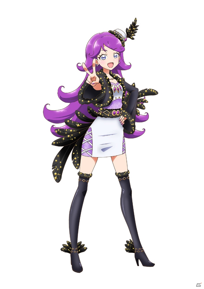 アニメ「キラッとプリ☆チャン」に新アイドルとして紫藤める（CV：森嶋優花）が登場！の画像1