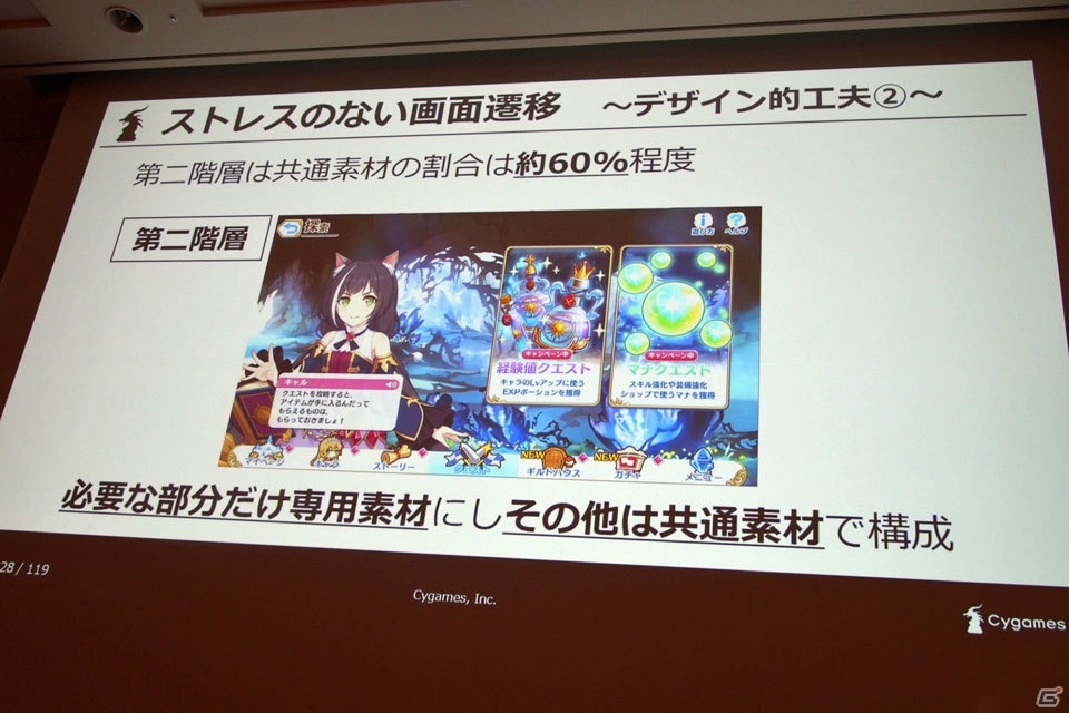 アニメRPGを実現した「プリンセスコネクト！Re:Dive」のUIデザインとプロトタイピング【CEDEC 2018】の画像12