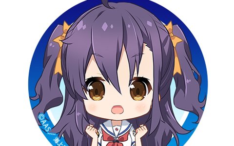 「ハイスクール・フリート 艦隊バトルでピンチ！」駿河留奈のTwitterアイコン、ヘッダーが配布