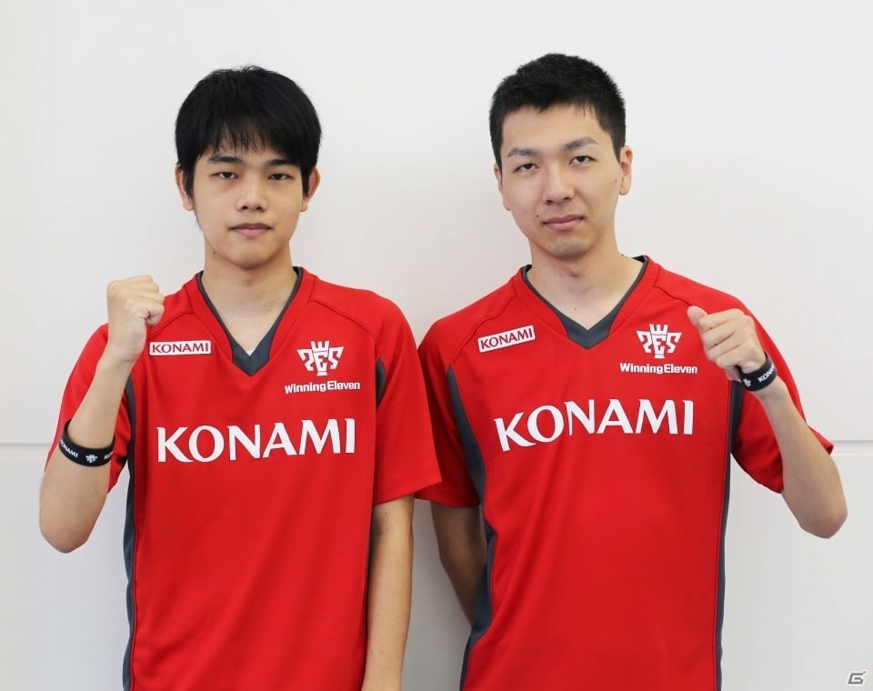 「KONAMI ウイニングイレブン eスポーツアンバサダー」に杉村直紀選手と相原翼選手が就任！の画像1