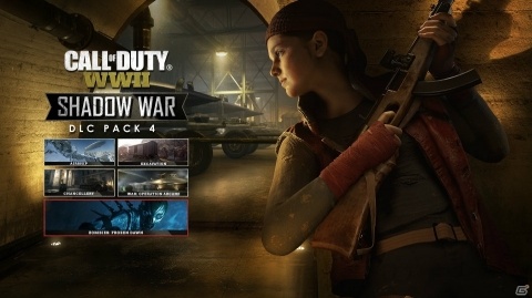 「コール オブ デューティ ワールドウォーII」DLC第4弾「SHADOW WAR」が配信開始！の画像1