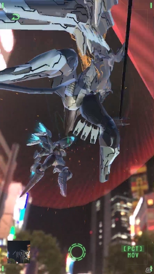 ジェフティとアヌビスが目の前で激しくぶつかり合う「ANUBIS ZONE OF THE ENDERS：M∀RS AR」を一足先に体験！の画像10