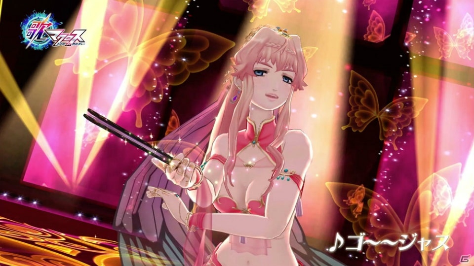 「歌マクロス スマホDeカルチャー」で「マクロスF」10周年記念企画シングルの曲が先行でプレイ可能に！の画像17