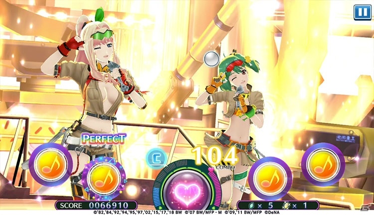 「歌マクロス スマホDeカルチャー」で「マクロスF」10周年記念企画シングルの曲が先行でプレイ可能に！の画像34