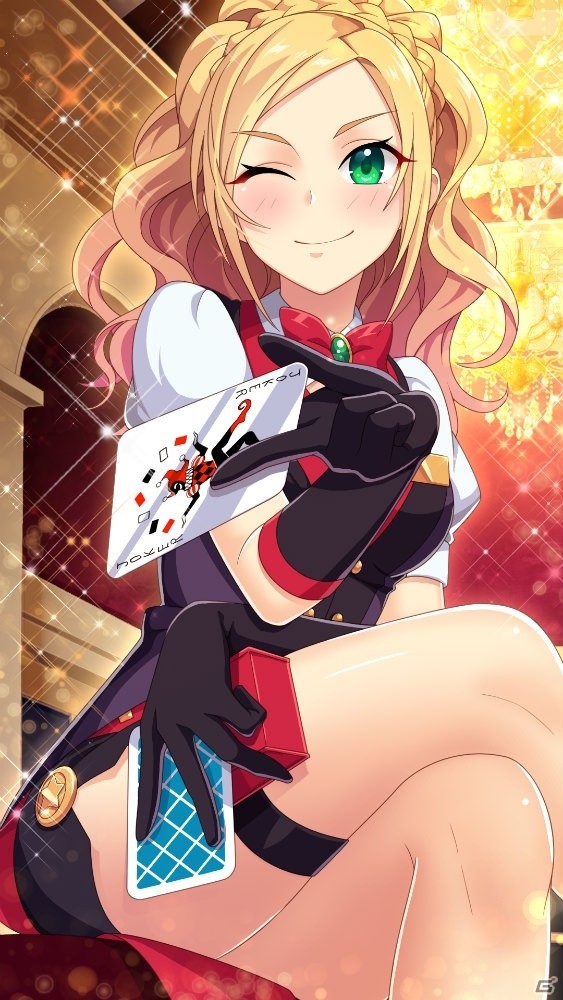 「ぱすてるメモリーズ」ディーラー姿のスナップが登場する「マキシマムベット！カジノ ディーラーガチャ」が開催！の画像2