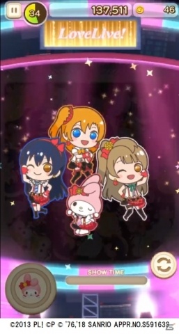 「ぷちぐるラブライブ！」にて「サンリオキャラクターズ」とのコラボレーションが開始！の画像6