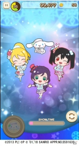 「ぷちぐるラブライブ！」にて「サンリオキャラクターズ」とのコラボレーションが開始！の画像7