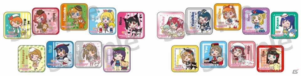 「ぷちぐるラブライブ！」にて「サンリオキャラクターズ」とのコラボレーションが開始！の画像12