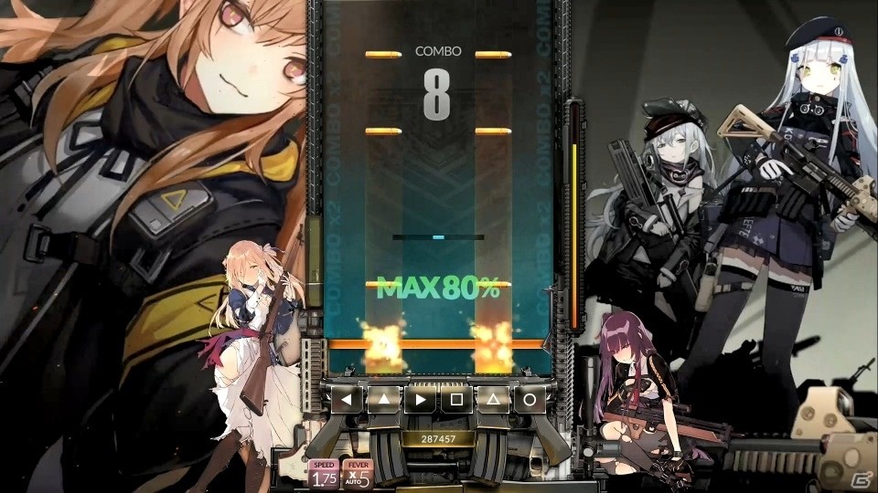 PS4「DJMAX RESPECT」にて「ドールズフロントライン」とのコラボDLCが配信！の画像3