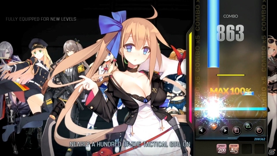 PS4「DJMAX RESPECT」にて「ドールズフロントライン」とのコラボDLCが配信！の画像5