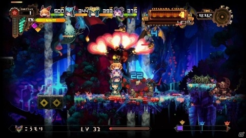 “DANGO”になったパーティで戦う異色の2Dアクション「ラピス・リ・アビス」がPS4/Switchで11月29日に発売の画像12