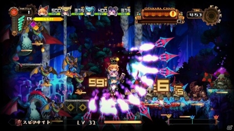 “DANGO”になったパーティで戦う異色の2Dアクション「ラピス・リ・アビス」がPS4/Switchで11月29日に発売の画像20