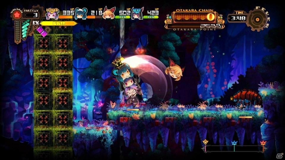 “DANGO”になったパーティで戦う異色の2Dアクション「ラピス・リ・アビス」がPS4/Switchで11月29日に発売の画像25