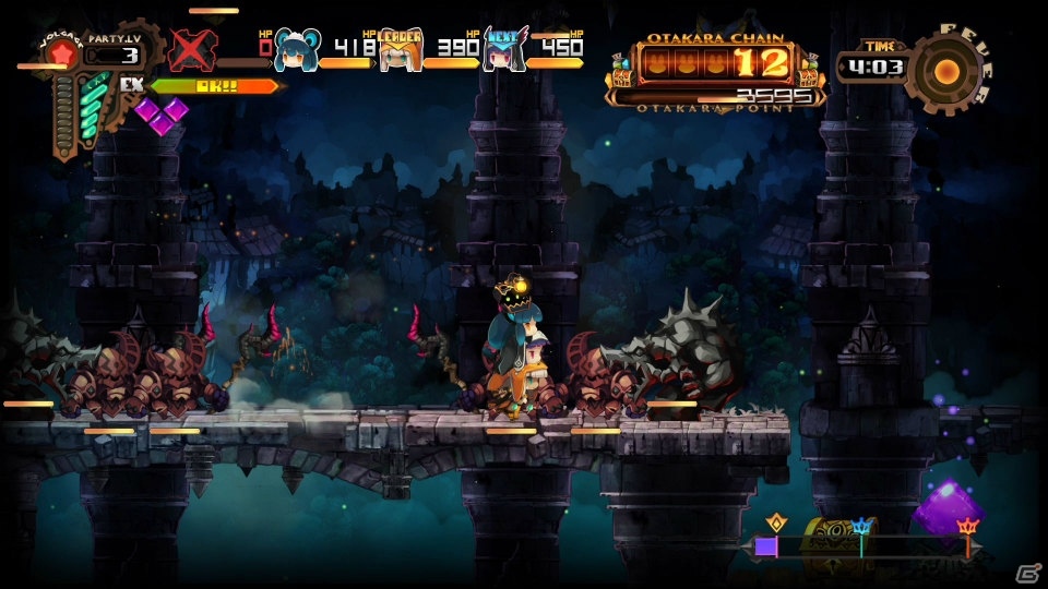 “DANGO”になったパーティで戦う異色の2Dアクション「ラピス・リ・アビス」がPS4/Switchで11月29日に発売の画像32