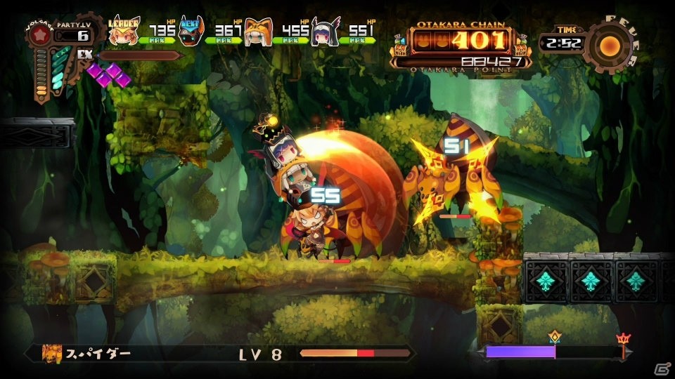 “DANGO”になったパーティで戦う異色の2Dアクション「ラピス・リ・アビス」がPS4/Switchで11月29日に発売の画像34