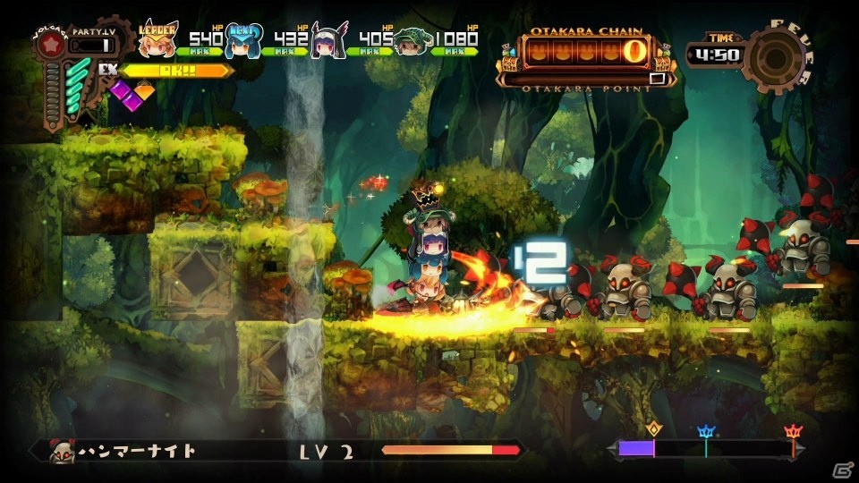 “DANGO”になったパーティで戦う異色の2Dアクション「ラピス・リ・アビス」がPS4/Switchで11月29日に発売の画像35