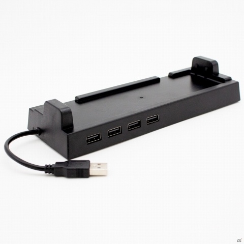 4人同時対戦も可能！Switch用周辺機器「4ポートUSBハブ ドックスタンド」が本日9月6日に発売！の画像3