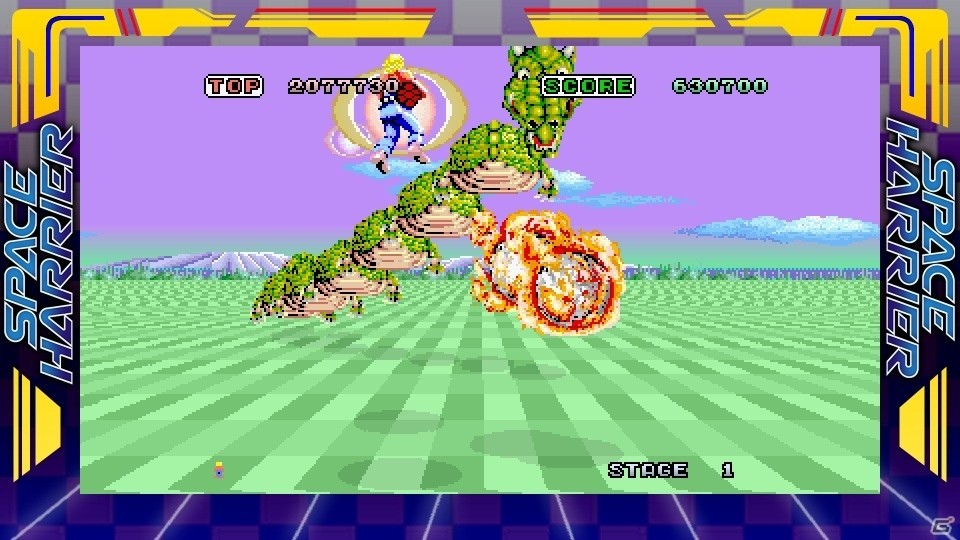 「SEGA AGES スペースハリアー」が配信決定！TVアニメ「ハイスコアガール」とのコラボCMも放送開始の画像2