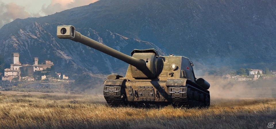 PC版「World of Tanks」初のソ連製 Tier VIII プレミアム駆逐戦車「ISU-130」が実装！の画像1