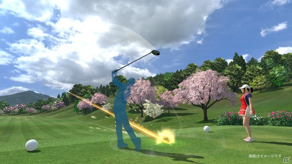 自宅で手軽にVRゴルフ体験ができる「みんなのGOLF VR」の発売が決定の画像1