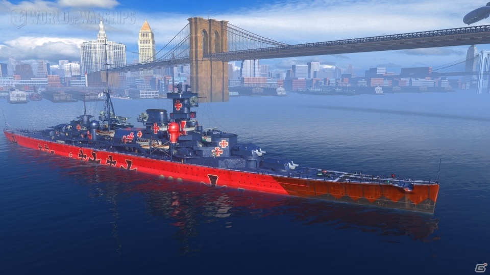 「World of Warships」にて「アズールレーン」コラボレーション迷彩が発売！の画像3